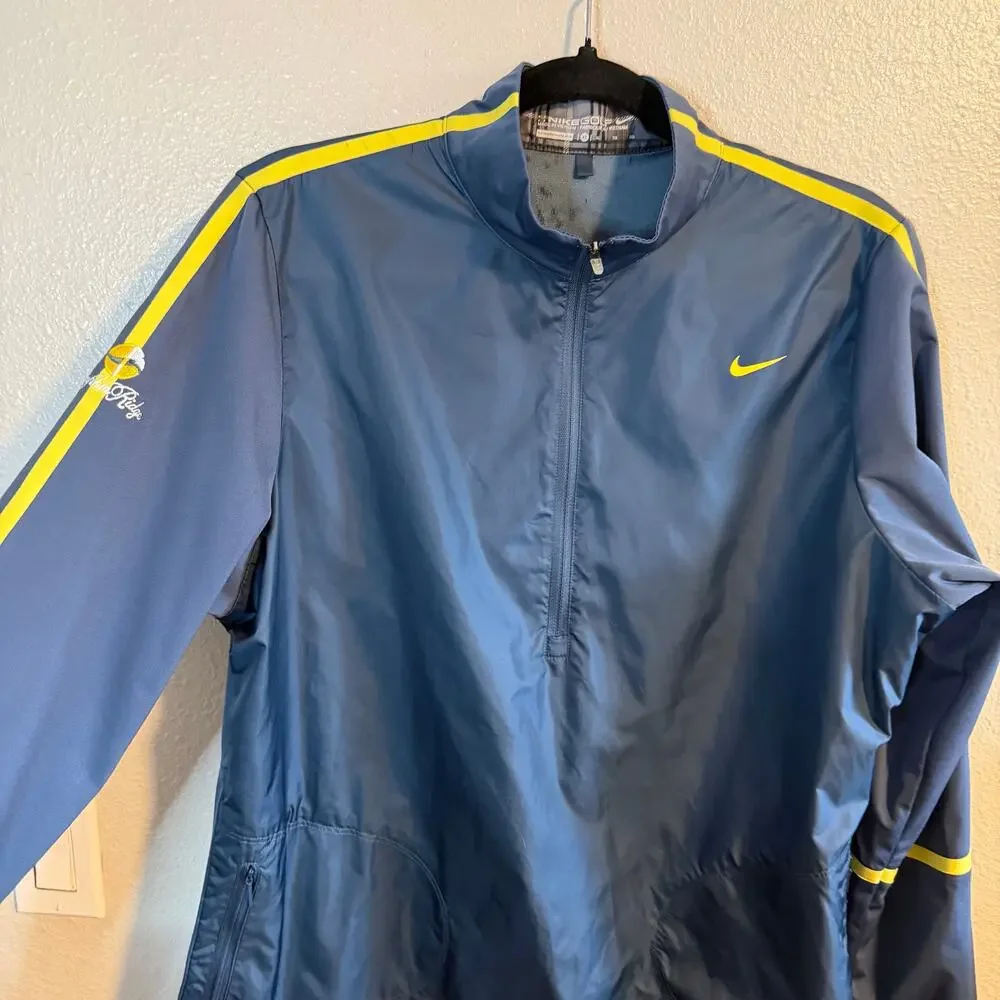 Nike Golf Women's 1/2 Zip Jacket Blue Size XL